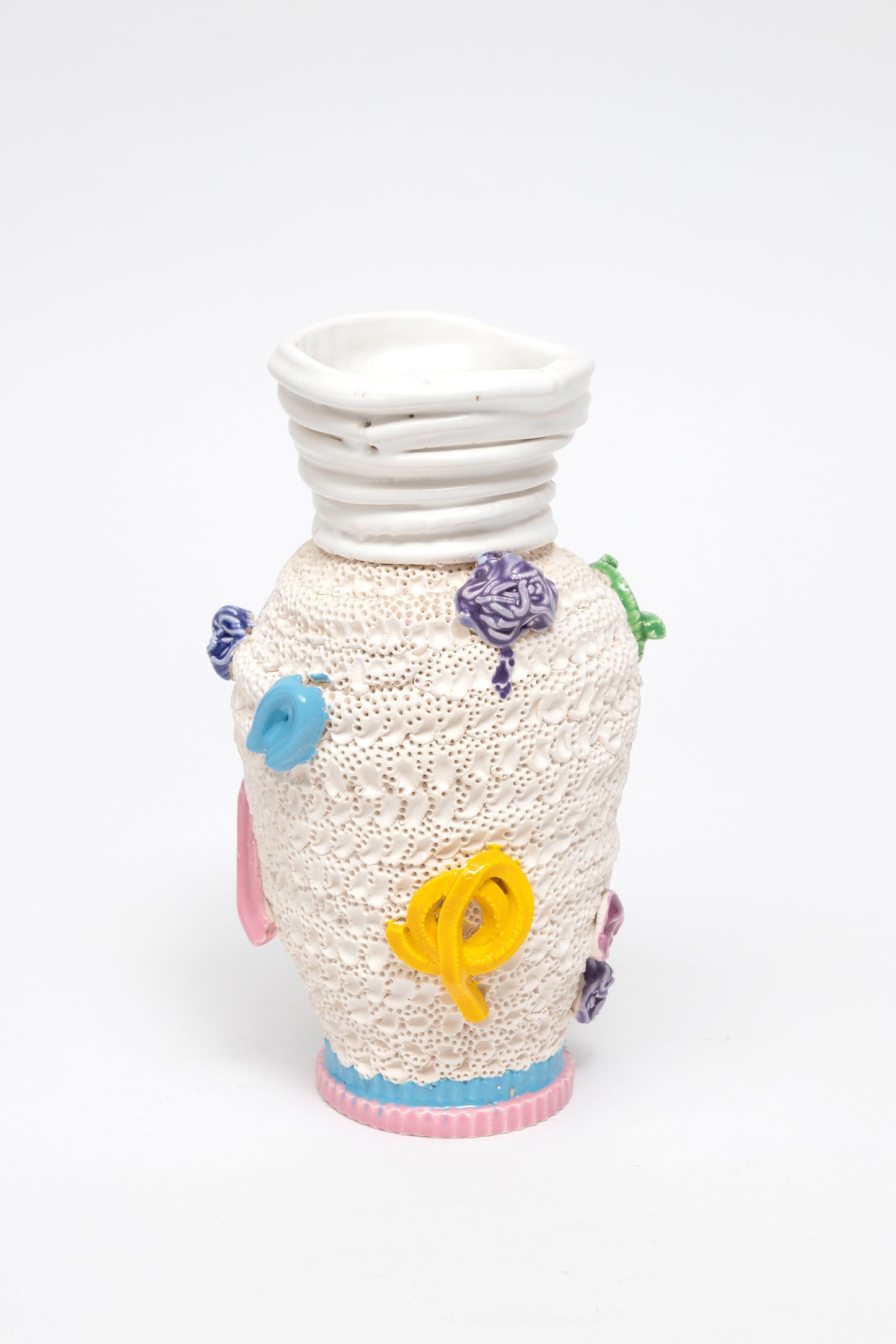 Glenn Barkley 'pox pot with extrusions and mermaid handballs' (2021)