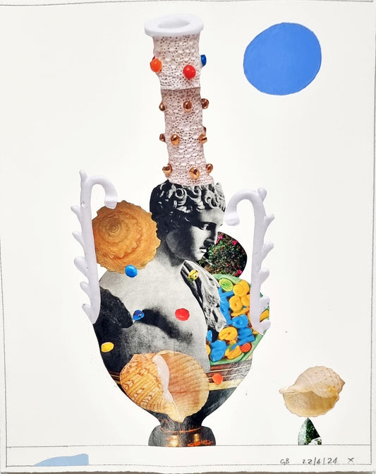 Glenn Barkley, collage, 2024