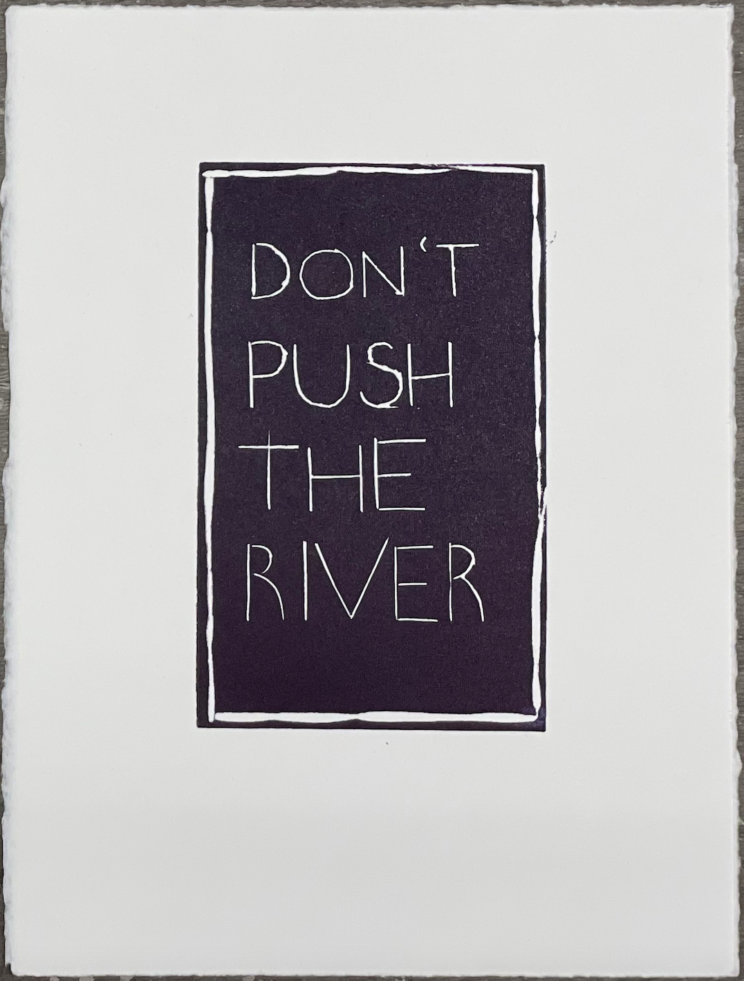 Sanné Mestrom 'Don’t push the river' (2021)