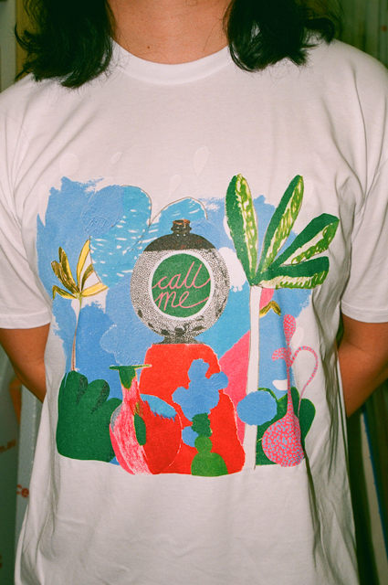 'Call Me' Romance Was Born x Glenn Barkley collaborative T-shirt